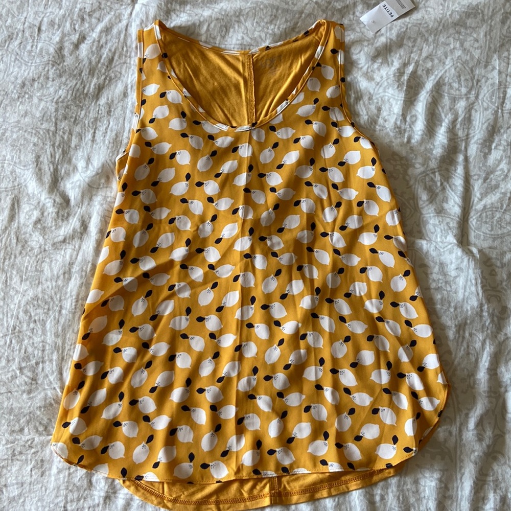 Womens petite LOFT tank